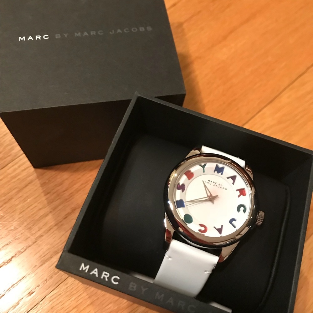 Marc Jacobs watch. Never worn. Tags attached.